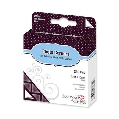 Afbeelding van 3l Fotohoekjes 250 Stuks 10 X Mm Transparant