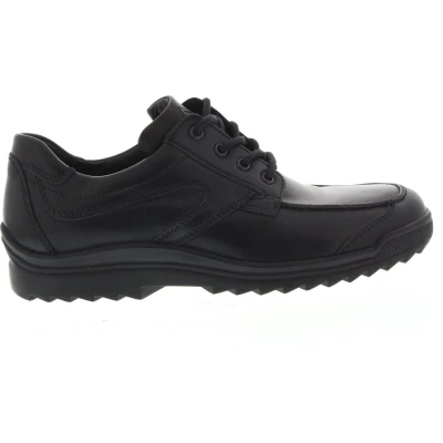 Afbeelding van Heren Veterschoenen Waldlaufer Hendrik 483000 174 001 Zwart Maat 9½