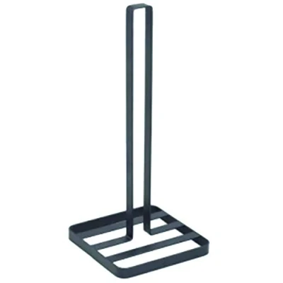 Afbeelding van MSV Keukenrolhouder ontwerp papierrolhouder staand, voor de keuken, 14 x 32,5 cm, mat zwart