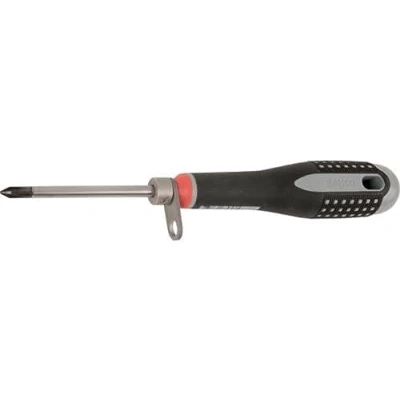 Afbeelding van Bahco Schroevendraaier ERGO™ met veiligheidsring geïsoleerd VDE driecomponentengreep smal blad Phillips PH2 TAHBE 8620L