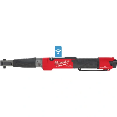Afbeelding van Milwaukee M12 ONEFTR38 201C FUEL ONE KEY 3/8&quot; digitale momentsleutel set (1x 2,0Ah accu) in koffer