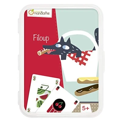 Afbeelding van Avenue Mandarine CO106O Filoup, kaartspel, ideaal voor kinderen vanaf 5 jaar, 48 kaarten, 1 verpakking