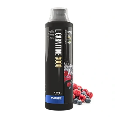 Afbeelding van Maxler L Carnitine 3000 (500ml) Blueberry Raspberry