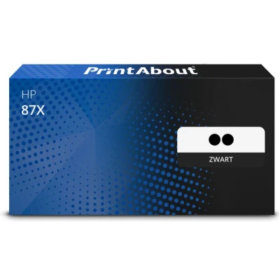 Afbeelding van Huismerk HP 87X (CF287X) Toner Zwart Voordeelbundel 2 pack Hoge capaciteit
