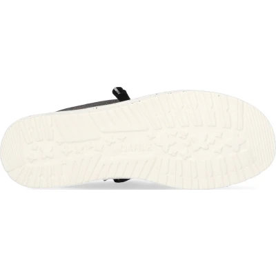 Afbeelding van HEYDUDE Wally Stretch Heren Instappers Opal Black Maat 41