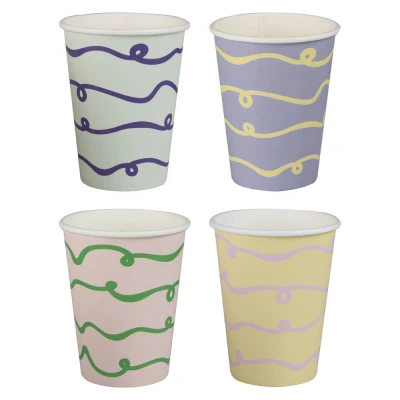 Afbeelding van Pastel Swirl 8 stuks