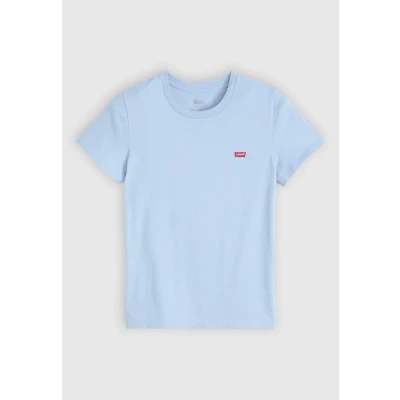 Afbeelding van Levi&#039;s THE Perfect TEE Tshirt basic, Dames, Maat: XXL, Chambray blue