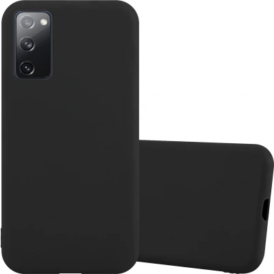 Afbeelding van Cadorabo Hoesje geschikt voor Samsung Galaxy S20 FE in CANDY ZWART Beschermhoes gemaakt van flexibel TPU silicone Case Cover