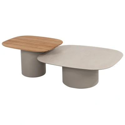 Afbeelding van Taste by 4SO Demi set van 2 salontafels cloud 50 x 60 en 70 80 cm.
