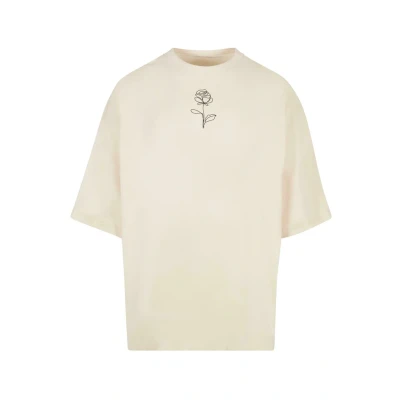Afbeelding van Merchcode Spring ROSE HUGE Tshirt print, Heren, Maat: 5XL, Whitesand