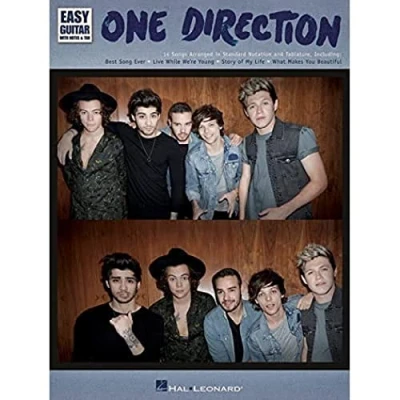Afbeelding van One direction Easy Guitar with Tab guitare: Notes &amp;