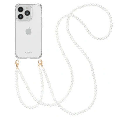 Afbeelding van Apple iPhone 14 Pro Max Hoesje Kunststof imoshion Koordhoesje/Backcover/Hardcase Transparant Telefoonhoesje