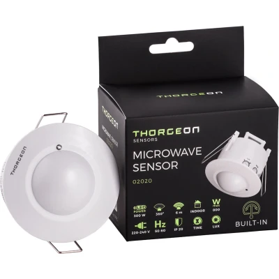 Afbeelding van Thorgeon Microwave Sensor Recessed 6m 300W IP20