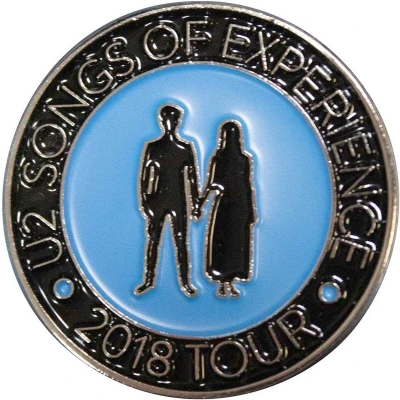 Afbeelding van U2 Songs Of Experience Pin Zwart/Blauw