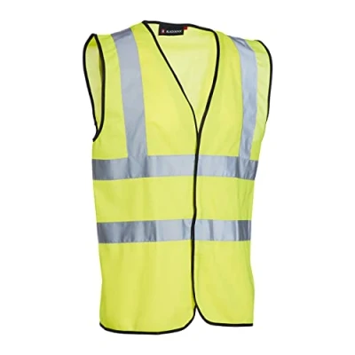 Afbeelding van Blackrock Heren Hivisible Reflecterende Jas Hoge Zichtbaarheid Vest Geel, Large, XL