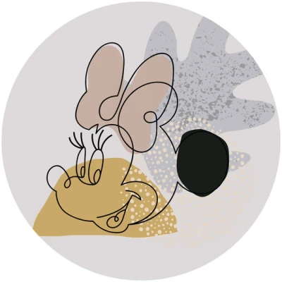 Afbeelding van Komar Into Adventure Minnie Line Art DD1 042