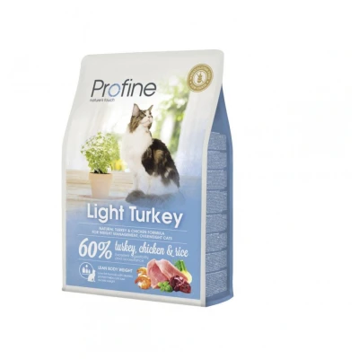 Afbeelding van Profine Light Turkey Kalkoen&amp;Kip&amp;Rijst Kattenvoer 2 kg