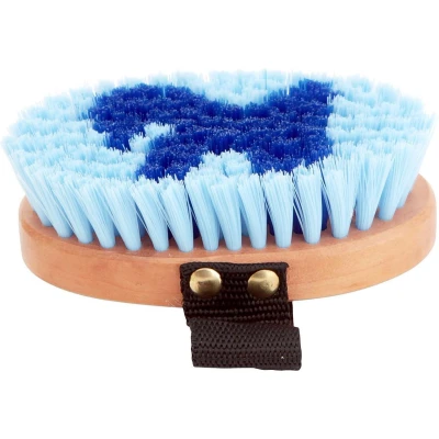 Afbeelding van Horka Borstel Hout Zacht Pony Licht Blauw