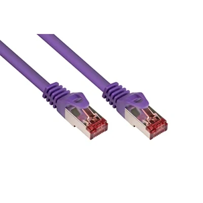 Afbeelding van Alcasa 25m Cat6 S/FTP (S STP) Violet netwerkkabel