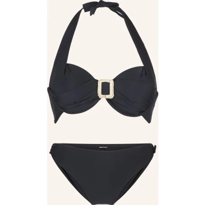 Afbeelding van Lingadore Halterneck SET Bikini, Dames, Maat: 40xE, Rot
