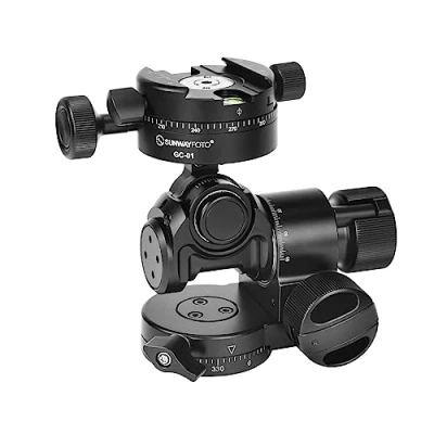 Afbeelding van Sunwayfoto GH PROII+ tandwielkop 3D onafhankelijke aanpassing wordt geleverd met tandwielspanklem GC 01