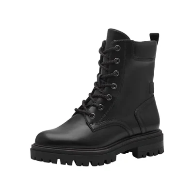 Afbeelding van Tamaris Dames 1 25295 43 modelaarzen, zwart mat, 38 EU, EU