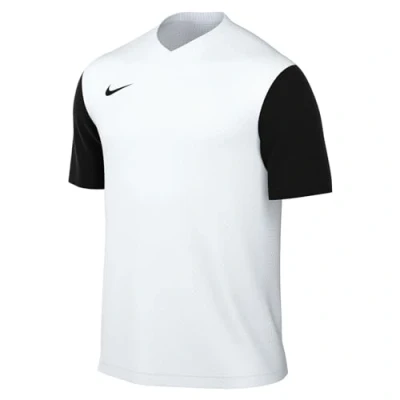 Afbeelding van Nike Heren Short Sleeve Top M Nk Df Tiempo Prem Ii Jsy Ss, Wit/Zwart/Zwart, DH8035 100, S