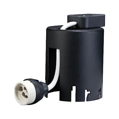 Afbeelding van Paulmann 236 installatiepot voor Premium Line inbouwlamp 51 mm 230V GU10 zwart plafondmontage max. 35W inbouwdiameter: 68 inbouwdiepte: 114