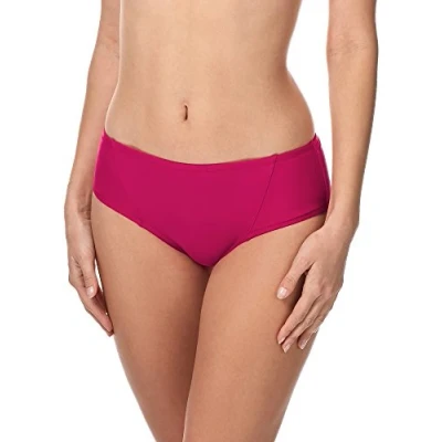 Afbeelding van Merry Style Dames Zwembroek Bikinibroekje Elastische tailleband Polyamide &amp; Elastaan Amarant (4140) 42 MS ET 18