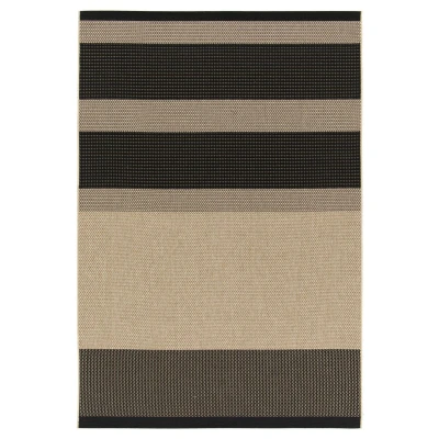 Afbeelding van Buitenkleed Bask Tier Beige/zwart 200x290 Cm