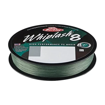 Afbeelding van Berkley Whiplash 8 Gevlochten lijn Green 0.08mm / 12.9kg (300m)