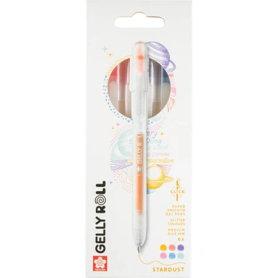 Afbeelding van Sakura Gelly Roll Retractable Stardust Set 6