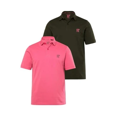 Afbeelding van JP 1880 Poloshirt voor heren, roze, XXL