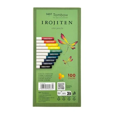 Afbeelding van Tombow Color pencil IROJITEN set 2 10 colors CI RV 10C