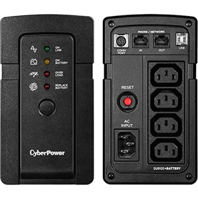 Afbeelding van CyberPower RT650EI UPS Stand by (Offline) 0,65 kVA 400 W 4 AC uitgang(en)