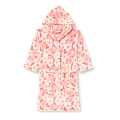 Afbeelding van Playshoes Badjas Hawaii Roze Maat 98/104