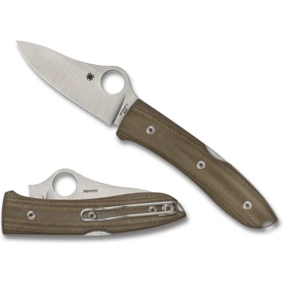 Afbeelding van Spyderco Zakmes SpyOpera Brown CPM M39 PE