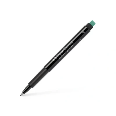Afbeelding van Faber Castell multimarker permanent F zwart FC 151399