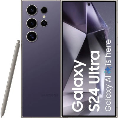 Afbeelding van Samsung Galaxy S24 Ultra 512GB Paars Los Toestel Simlockvrij 2 Jaar Garantie Geen Verzendkosten &amp; Morgen In Huis Mobiele Telefoon