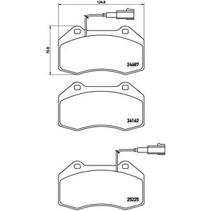 Afbeelding van Brembo Remblokset P 23 139