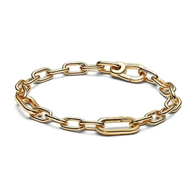 Afbeelding van Pandora Me 569662C00 Armband Link Chain zilver goudkleurig 8,6 mm