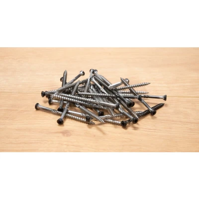 Afbeelding van Tuinschroeven Zwart RVS 410 4 x 70 mm Torx 20 met snijpunt Doos 200 Stuks