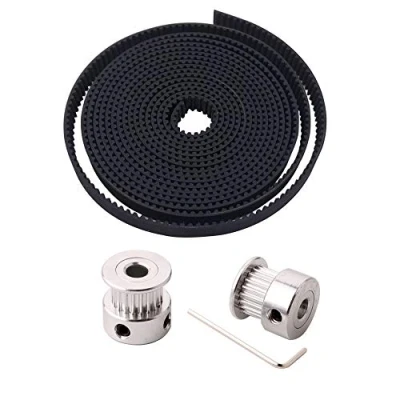 Afbeelding van FULARR® 2 m professionele 3D printer GT2 distributie riem, mm pitch 6 rubberen riem met stuks 5 20T katrol en inbussleutel