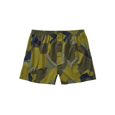 Afbeelding van Brandit Boxershort, Heren, Maat: 4XL, Swedish camo