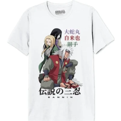 Afbeelding van Naruto Menarutts243 T shirt, wit, XXL, heren, Wit., XXL