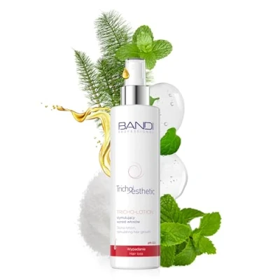 Afbeelding van Tricho Esthetic Hoofdhuid Lotion voor Verbeterde Haargroei Biostimulerende Formule met Heermoes, Pepermunt &amp; Rutine Voedt en Versterkt Haarwortels Gezond, Vitaal Haar