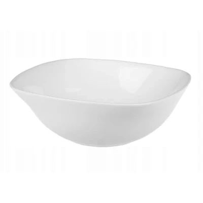 Afbeelding van Galicja Dessertkommen glas QUADRO slakomglas slakomset slakommen glazen schaal rond set slakom klein 16,5 cm
