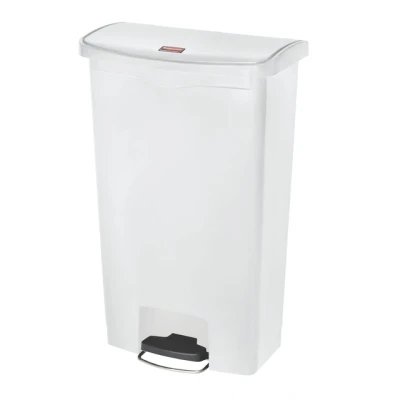 Afbeelding van Rubbermaid Slim Jim Front Step Wit Inhoud: 68 liter