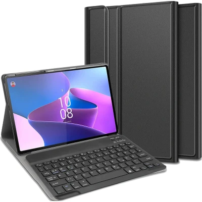 Afbeelding van Cazy QWERTZ Premium Bluetooth Keyboard Cover voor Lenovo Tab P11 Pro Gen 2 zwart