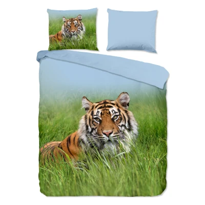 Afbeelding van Dekbedovertrek Good Morning Silence Multi Katoen 200 x / 220 cm 2 Persoons